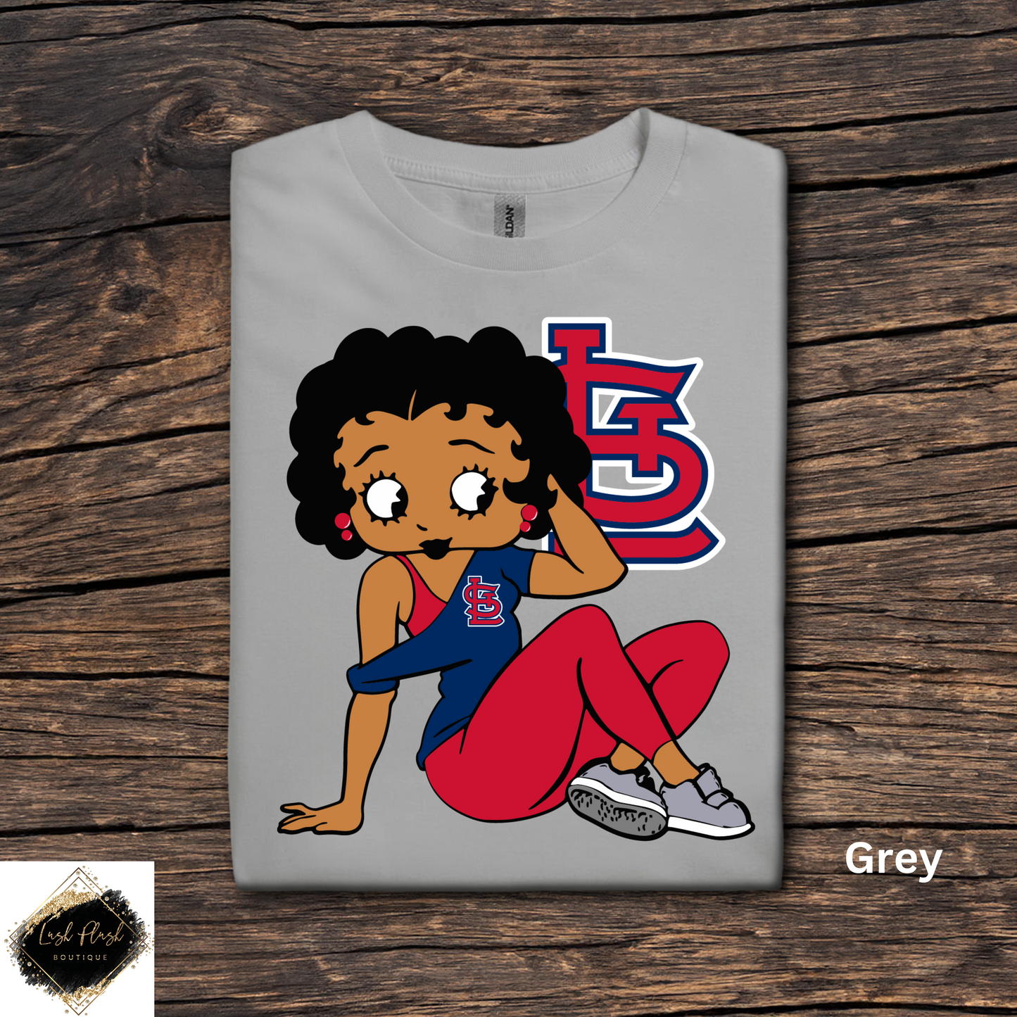 Betty Boop St. Louis Cardinals Shirt