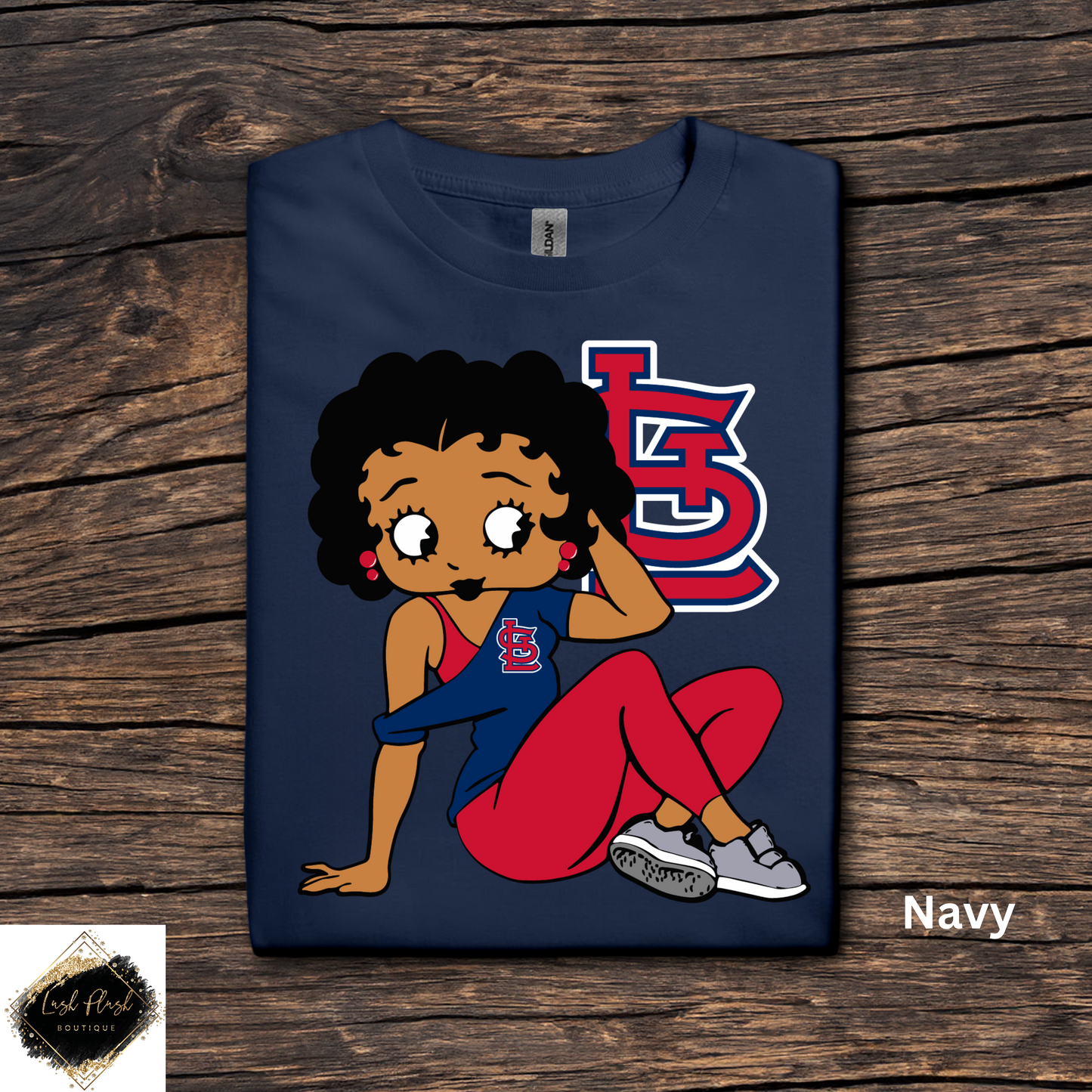 Betty Boop St. Louis Cardinals Shirt