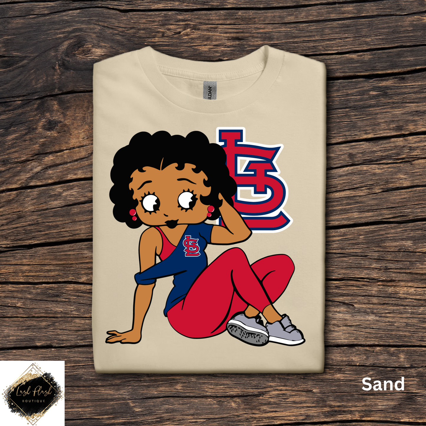 Betty Boop St. Louis Cardinals Shirt
