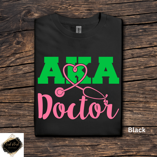 Alpha Kappa Alpha Doctor T-shirt