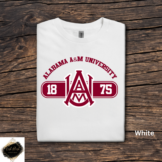 Alabama A&M 1875 shirt